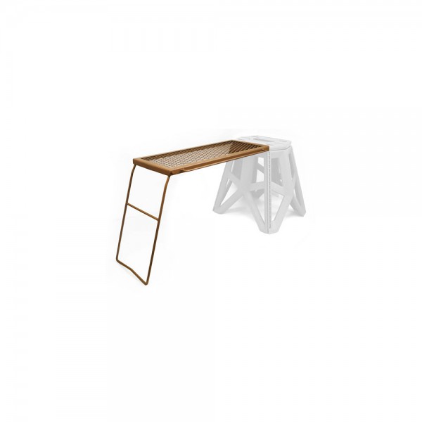 이타카 메쉬 스툴 테이블 - 탄